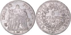 World Coins - Coin, France, Union et Force, 5 Francs, AN 7 (1798-1799), Paris,