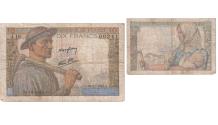 World Coins - France, 10 Francs, Mineur, J.19, VG(8-10), Fayette:8.6, KM:99e
