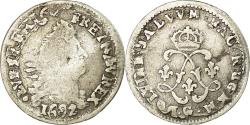 World Coins - Coin, France, Louis XIV, 4 Sols aux 2 L, 1692, Poitiers, , Gadoury:106