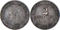 World Coins - Coin, France, Cérès, 2 Centimes, 1892, Paris, , Bronze, KM:827.1
