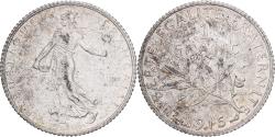 World Coins - France, Franc, Semeuse, 1915, Paris, Silver, , Gadoury:467, KM:844.1