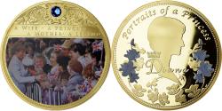 World Coins - United Kingdom, Medal, Portraits de la Princesse Diana, , Copper Gilt