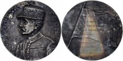 World Coins - France, Medal, Maréchal Foch, Commandant des Armées, 1918, Silvered bronze