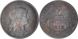 World Coins - Coin, France, Dupuis, 2 Centimes, 1913, Paris, , Bronze, KM:841