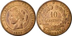 World Coins - Coin, France, Cérès, 10 Centimes, 1895, Paris, , Bronze, KM:815.1