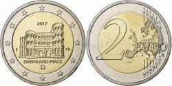 World Coins - GERMANY - FEDERAL REPUBLIC, 2 Euro, 2017, Stuttgart, Bi-Metallic,