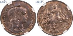 World Coins - Coin, France, Dupuis, 5 Centimes, 1902, Paris, GENI, , Bronze, KM:842