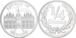 World Coins - Ukraine, 1/4 once, Silver,