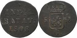 World Coins - NETHERLANDS EAST INDIES, Duit, 1808, Dordrecht, Copper, , KM:76