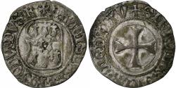 World Coins - Duchy of Brittany, François Ier, Blanc à la targe, 1442-1450, Rennes, Billon