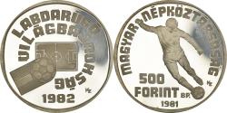 World Coins - Coin, Hungary, 500 Forint, Otszaz, 1981, BE, , Silver, KM:624