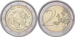 World Coins - Vatican, Benedict XVI, 2 Euro, Anno Sacerdotale, 2010, Rome, Bi-Metallic