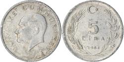 World Coins - Coin, Turkey, 5 Lira, 1984, , Aluminum, KM:963