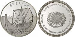 World Coins - France, Medal, Nations Unies, Sverige, Silver,