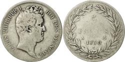World Coins - Coin, France, Louis-Philippe, 5 Francs, 1830, Paris, , Silver, KM:735.1