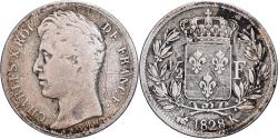 World Coins - France, Charles X, 1/2 Franc, 1828, Bordeaux, Silver, , Gadoury:402