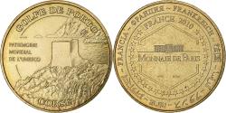 World Coins - France, Token, Tourist Token, 20/ Golfe de Porto, 2010, Monnaie de Paris