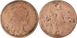 World Coins - Coin, France, 5 Centimes, 1904