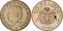 World Coins - Coin, Monaco, Rainier III, 10 Francs, 1981, , Copper-Nickel-Aluminum