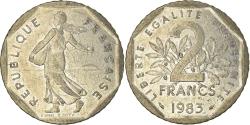 World Coins - Coin, France, Semeuse, 2 Francs, 1983, Paris, , Nickel, KM:942.1
