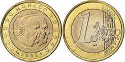 World Coins - Monaco, Rainier III, Euro, 2002, Monnaie de Paris, Bi-Metallic,
