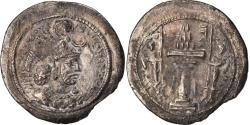 Ancient Coins - Coin, Sasanian Kings, Yazdgard I, Drachm, AS (Aspahan), , Silver