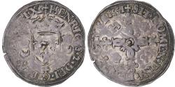 World Coins - Coin, France, Henri II, Douzain aux croissants, 1551, Caen, , Billon