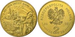 World Coins - Poland, 2 Zlote, 2005, Warsaw, Brass, , KM:524