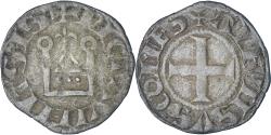 World Coins - France, Comté du Poitou, Alphonse de Poitiers, Denier, 1249-1271, Poitiers