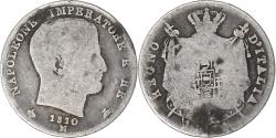 World Coins - Italian States, KINGDOM OF NAPOLEON, Napoleon I, Lira, 1810, Milan, Silver