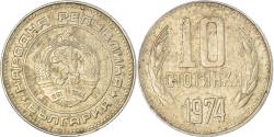 World Coins - Coin, Bulgaria, 10 Stotinki, 1974