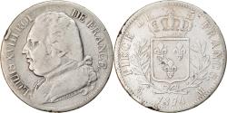 World Coins - Coin, France, Louis XVIII, Louis XVIII, 5 Francs, 1814, Toulouse,