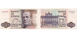 World Coins - Spain, 5000 Pesetas, 1979-10-23, EF(40-45)