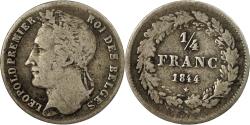 World Coins - Coin, Belgium, Leopold I, 1/4 Franc, 1844, , Silver, KM:8