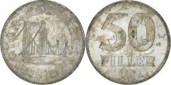 World Coins - Coin, Hungary, 50 Fillér, 1991, Budapest, , Aluminum, KM:677