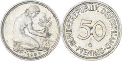 World Coins - Coin, Germany, 50 Pfennig, 1989