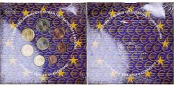 World Coins - France, Monnaie de Paris, Euro-Set, 2002, BU,