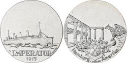 World Coins - France, Medal, Les Grands Transatlantiques, Imperator, Copper-nickel