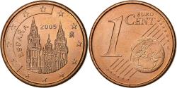 World Coins - Spain, Euro Cent, 2005, Madrid, Copper Plated Steel,