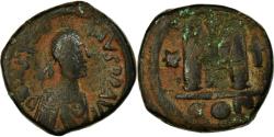 Ancient Coins - Coin, Justinian I, Follis, 527-532, Constantinople, , Copper, Sear:158