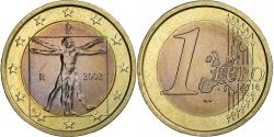World Coins - Italy, Euro, 2002, Rome, Bi-Metallic, , KM:216