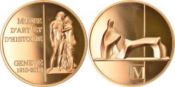 World Coins - Switzerland, Medal, Centenaire du Musée d'Art et d'Histoire de Genève, 2010