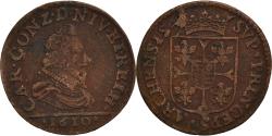 World Coins - Coin, FRENCH STATES, NEVERS & RETHEL, Charles de Gonzague, 2 Liard, 1610