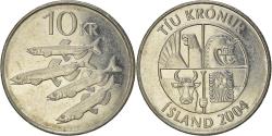 World Coins - Coin, Iceland, 10 Kronur, 2004
