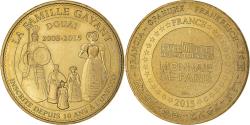 World Coins - France, Token, Tourist Token, 59/ La Famille Gayant - Douai, 2015, Monnaie de