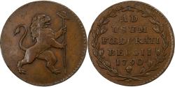 World Coins - Austrian Netherlands, 2 Liards, 2 Oord, 1790, Brussels, Copper,