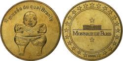 World Coins - France, Token, 75/ Paris - Musée du Quai Branly - Chupi, 2006, Copper-nickel