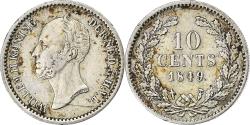 World Coins - Netherlands, William II, 10 Cents, 1849, Silver, , KM:75