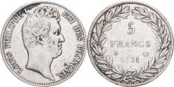 World Coins - France, 5 Francs, Louis-Philippe, 1831, Lyon, Silver, , Gadoury:676