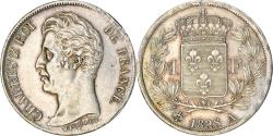 World Coins - Coin, France, Charles X, Franc, 1828, Paris, , Silver, KM:724.1, Le